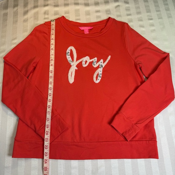 Lilly Pulitzer Rami "JOY" Pullover Sweater - Size Medium - Picture 9 of 16